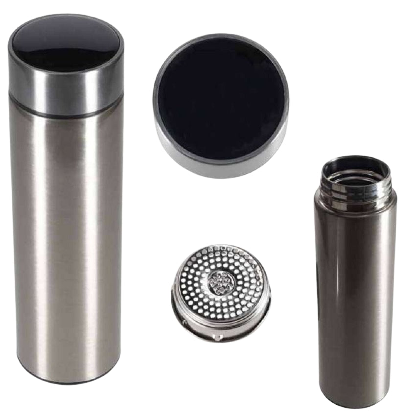 Thermos mug smart LED 500ml silver