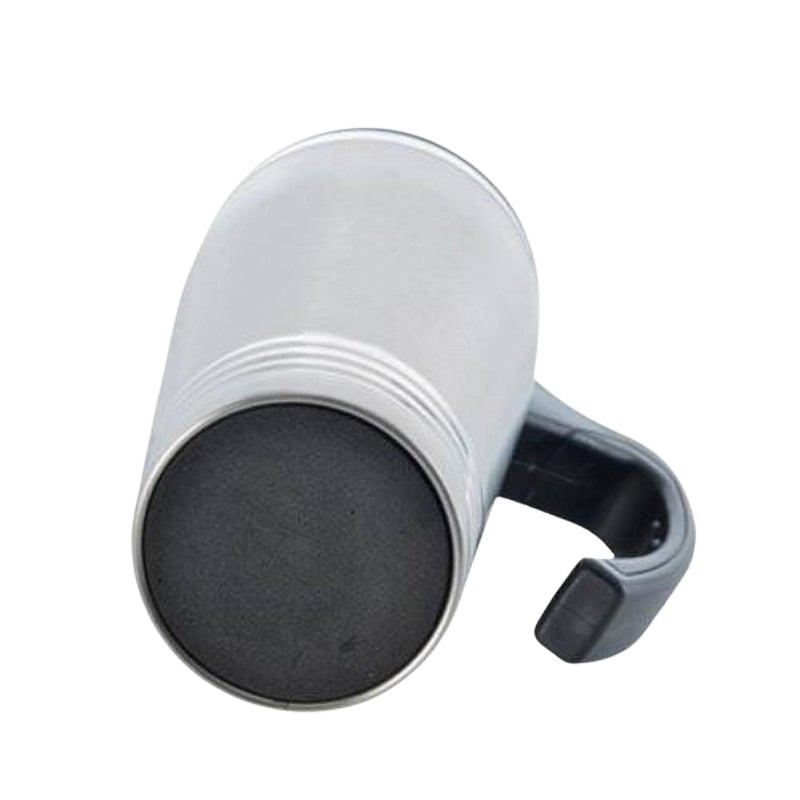 Thermos mug with silicone seal and closable drinking opening