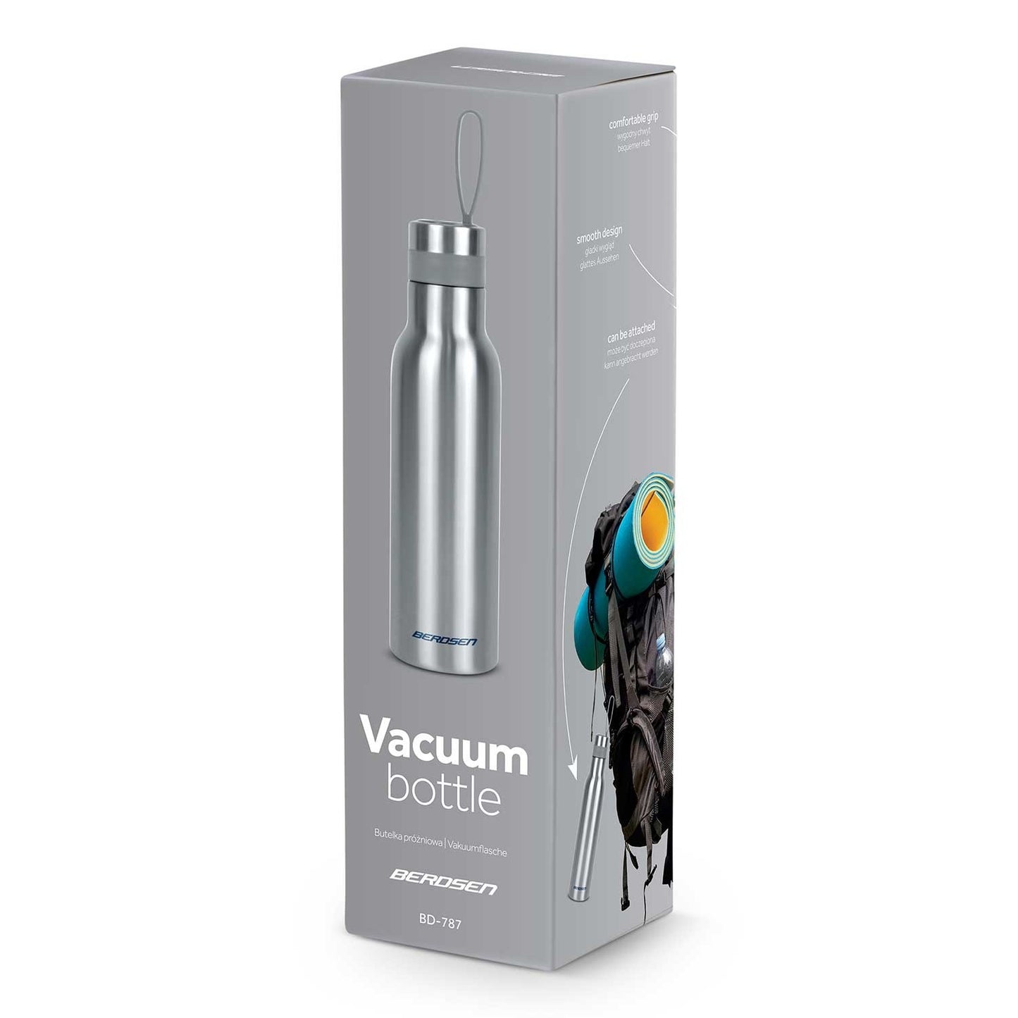 Vacuum thermos 500 ml BD-787 silver