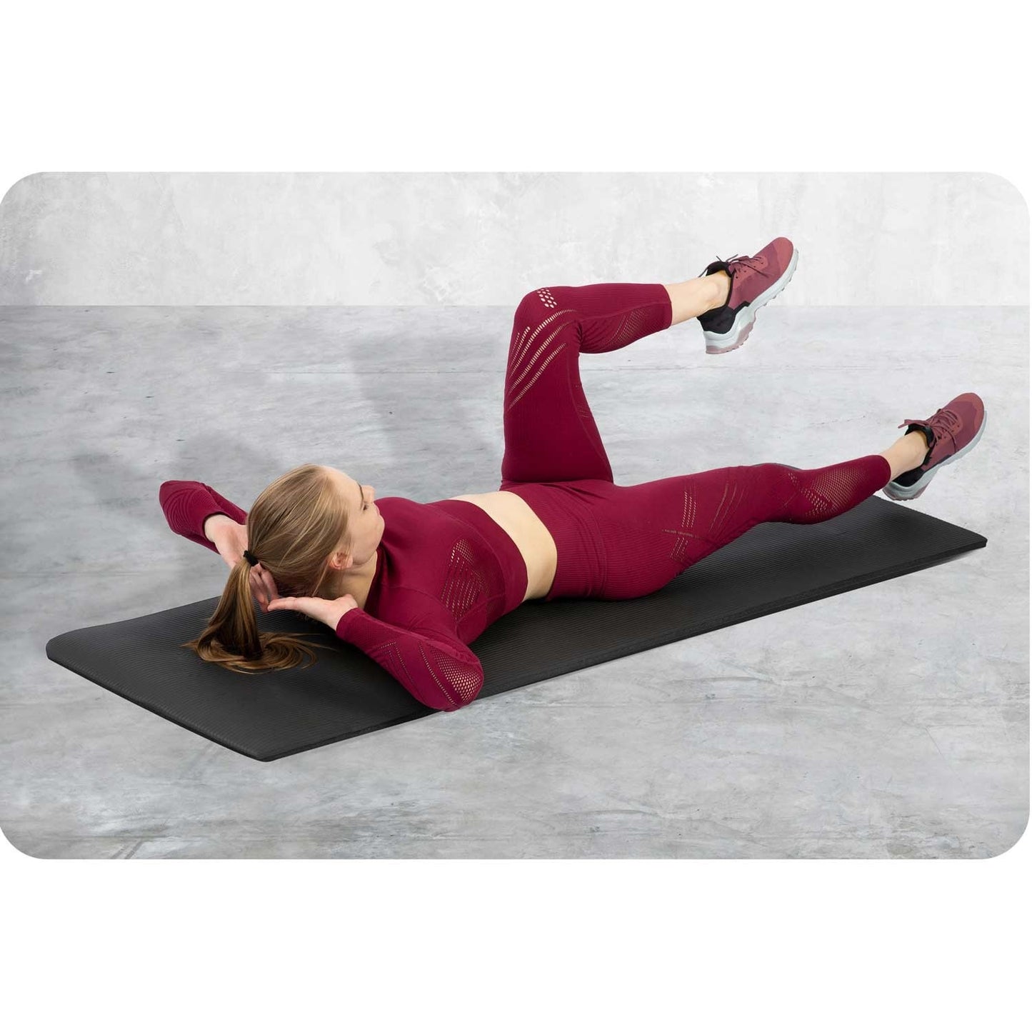 Thick Training mat 183 x 60 cm Neo-Sport - Black (192300)