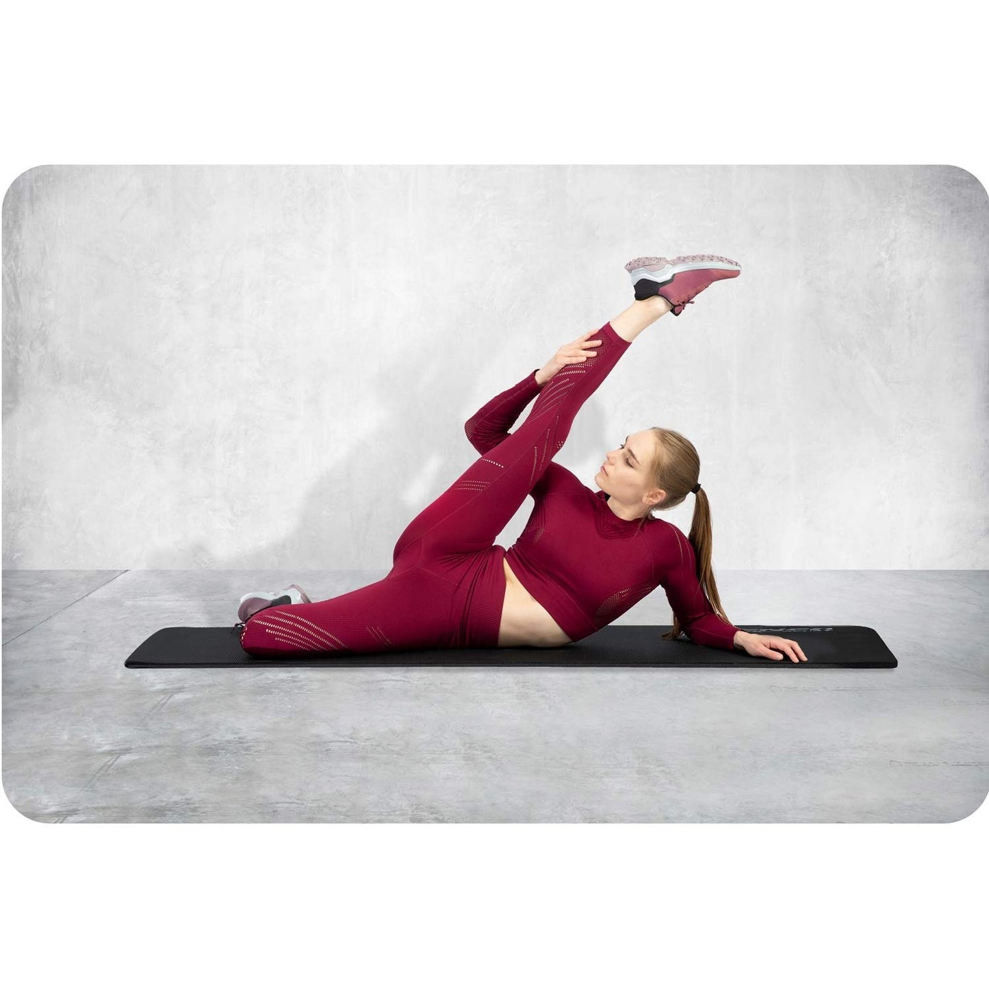 Thick Training mat 183 x 60 cm Neo-Sport - Black (192300)