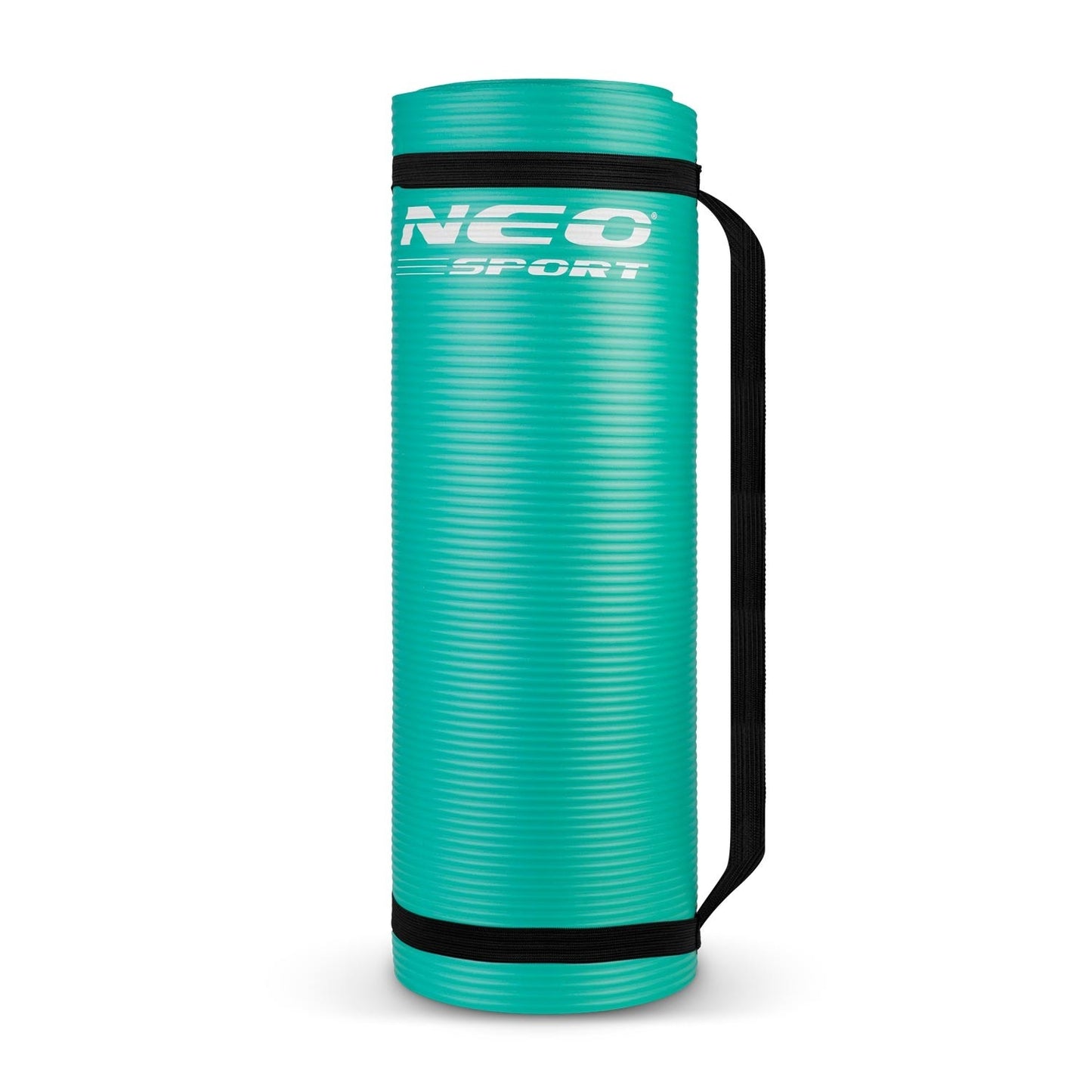 Thick exercise mat 183 x 60 cm Neo-Sport - 192301 turquoise