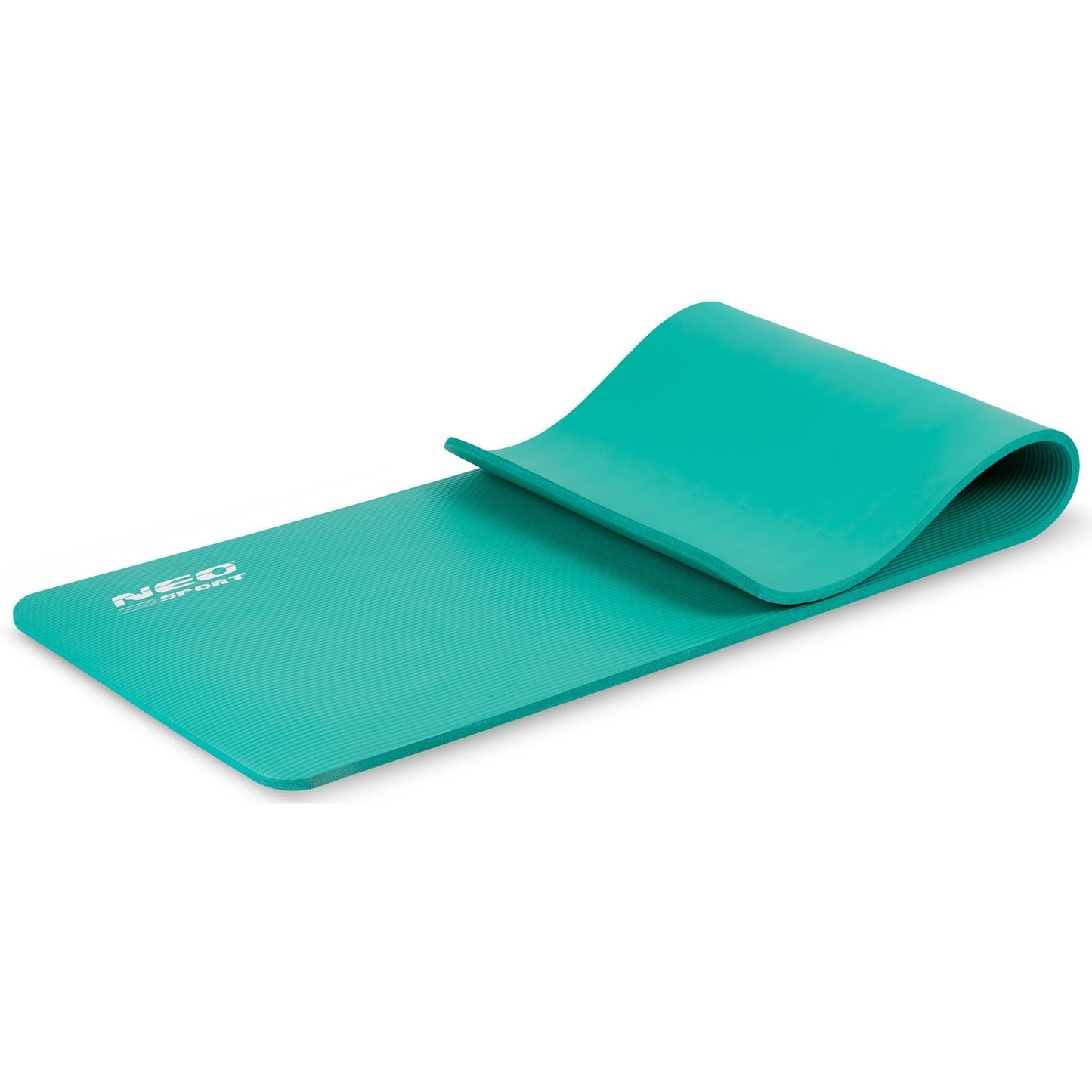 Thick exercise mat 183 x 60 cm Neo-Sport - 192301 turquoise