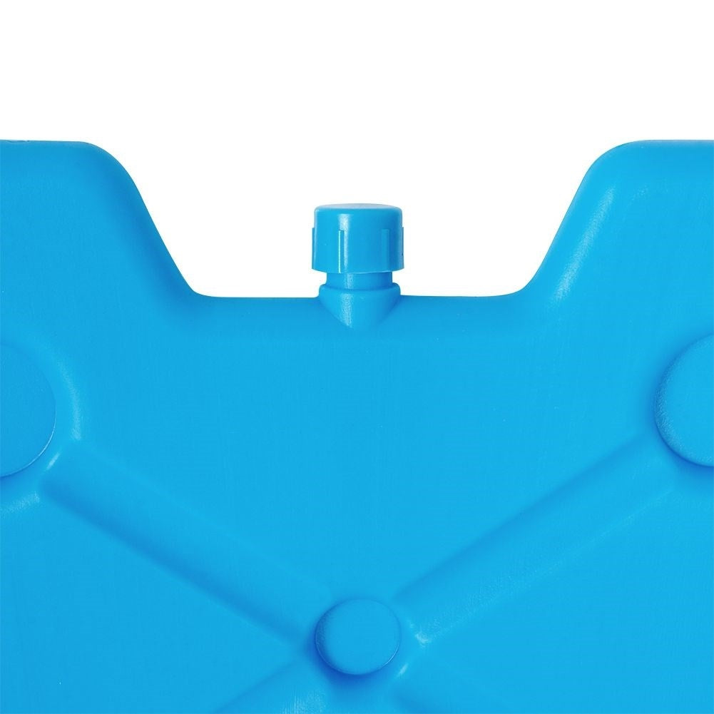 Thin and efficient cooling clamp for cool bag and cool box