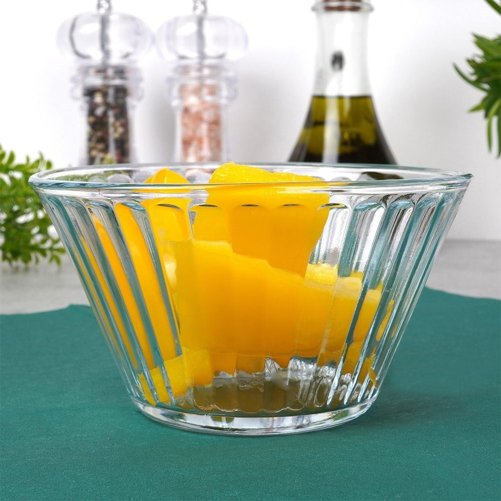 Three Ice Cream Bowls: Perfect for Salad, Snacks & Dessert