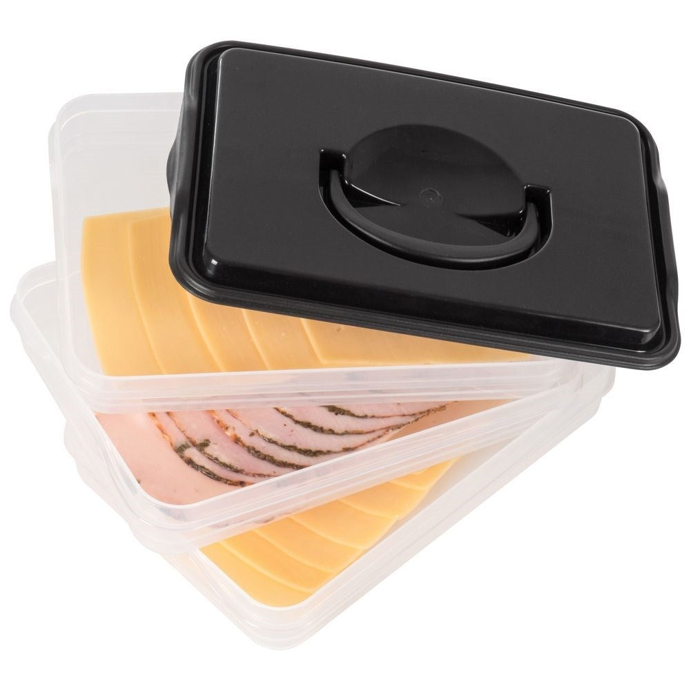 Three-Tier Food Storage - Meat, Cheese, Vegetables and More