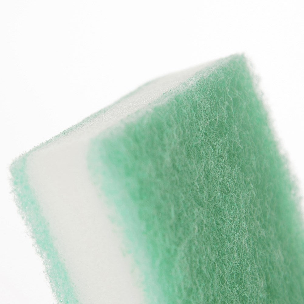 Three kitchen sponges for gentle cleaning of dishes and surfaces