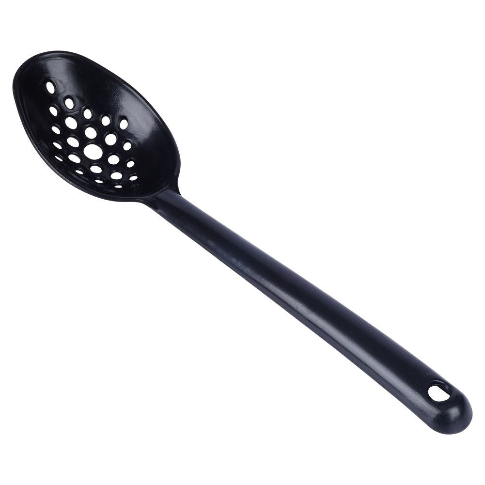 Three slotted spoons 17.5 cm - Perfect for olives, corn, peas