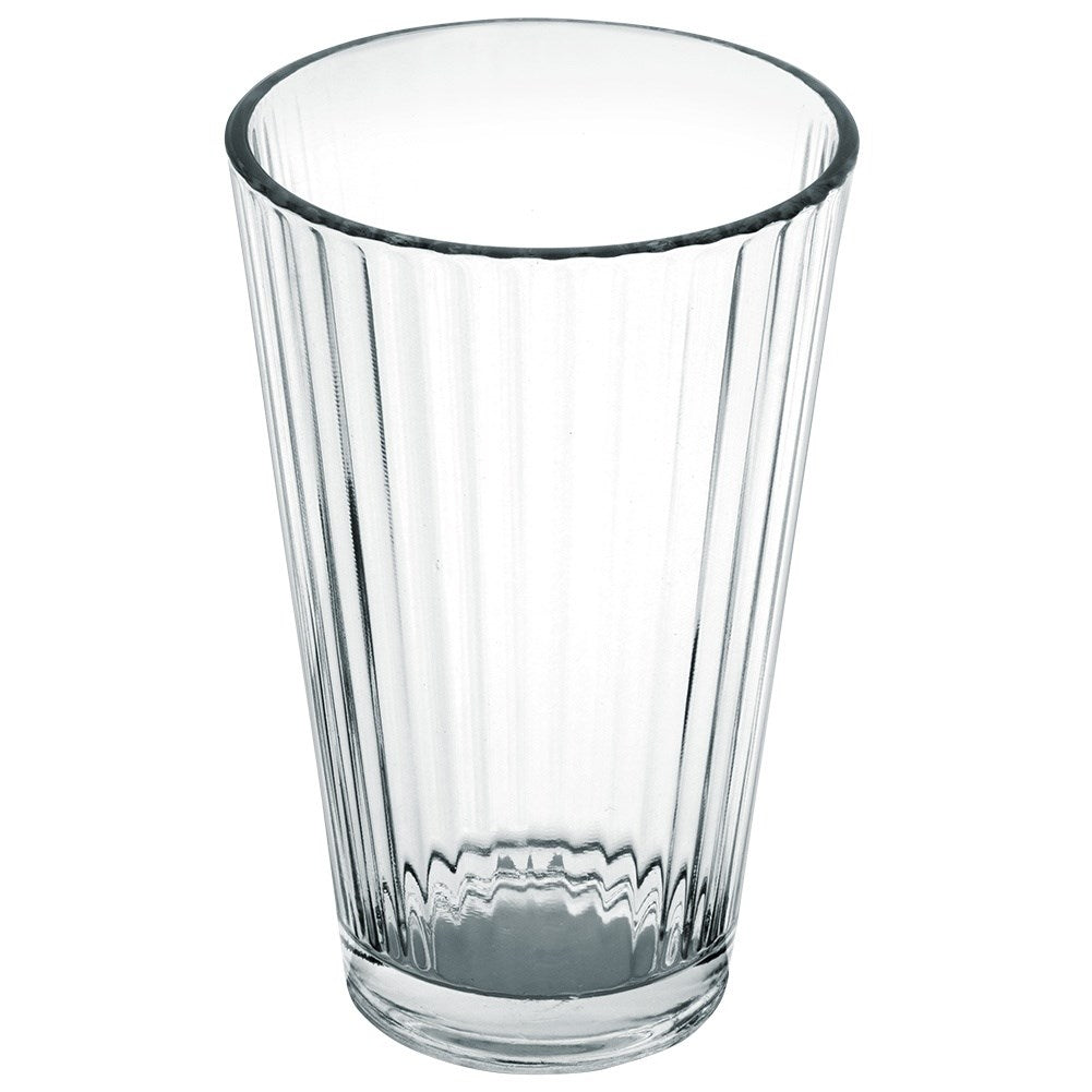 Three tall glasses 270 ml - thick, transparent glass