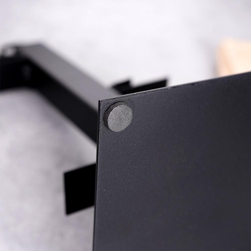 Three-tier serving tray in bamboo for charcuterie, cheese and snacks