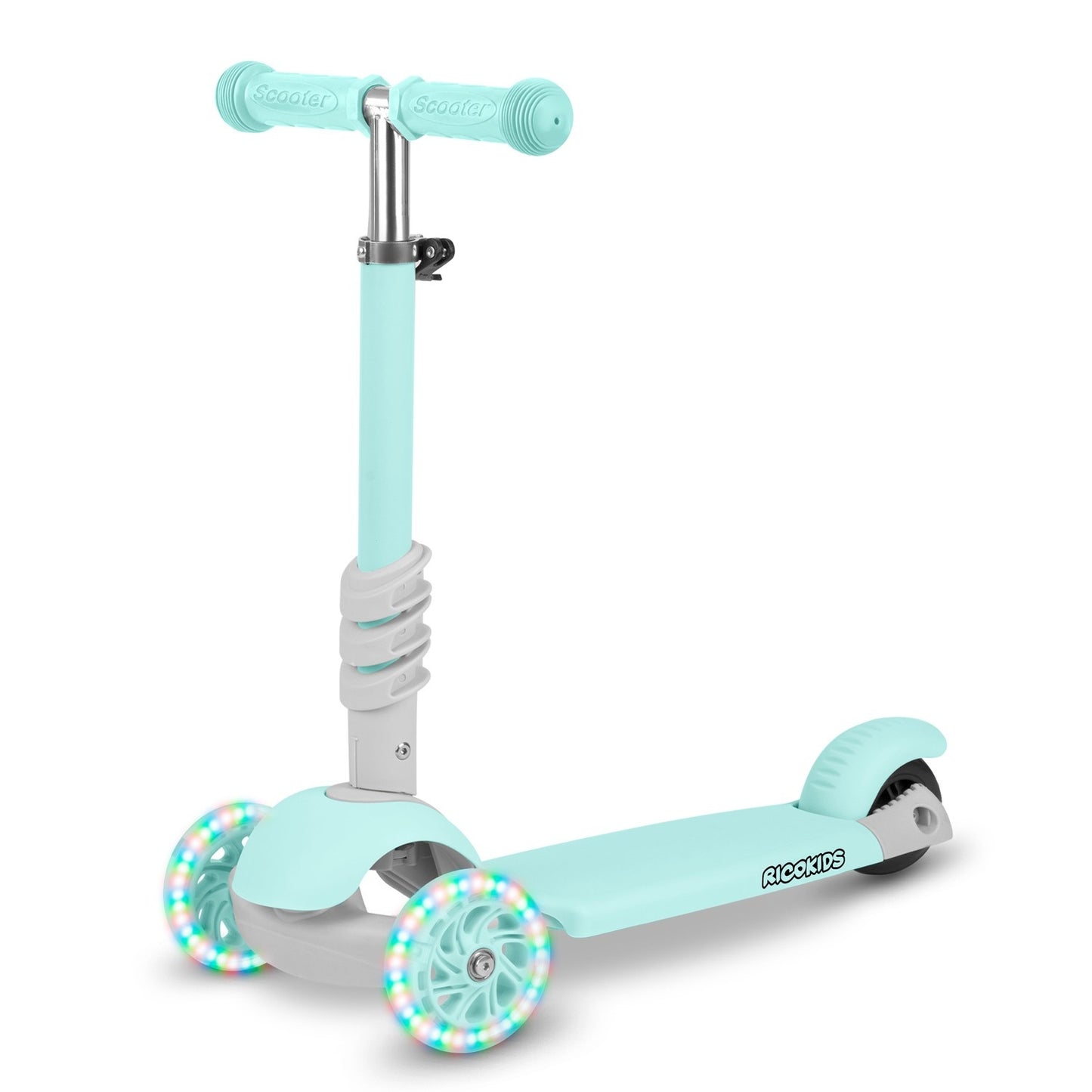 Three-wheel scooter Ricokids Buggy - Mint green