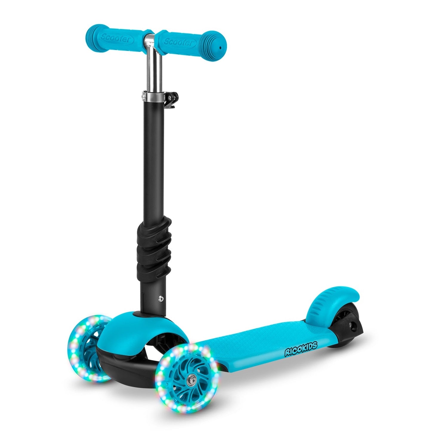 Three-wheel scooter Ricokids Buggy - turquoise