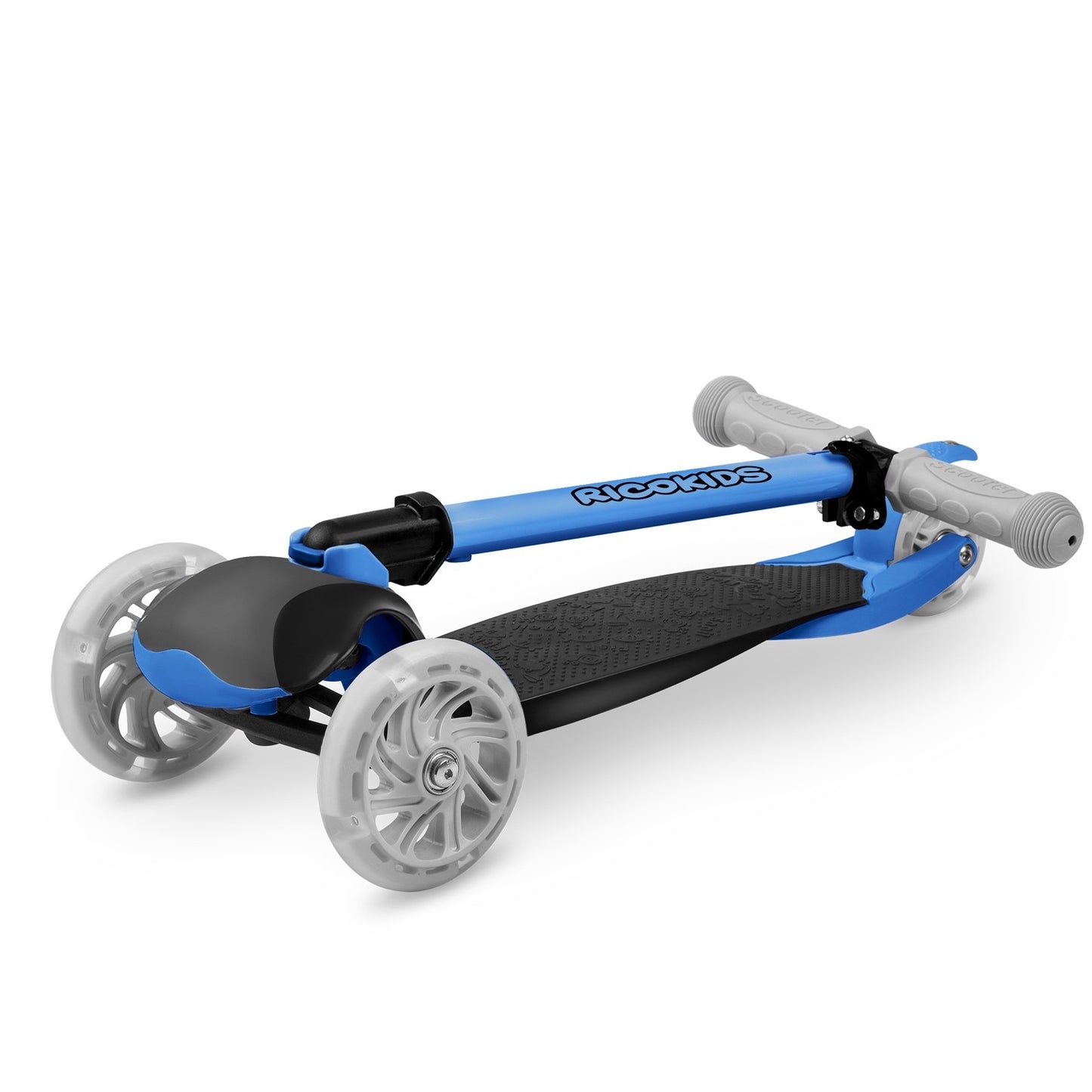 Three-wheel scooter Ricokids Loco - Blue