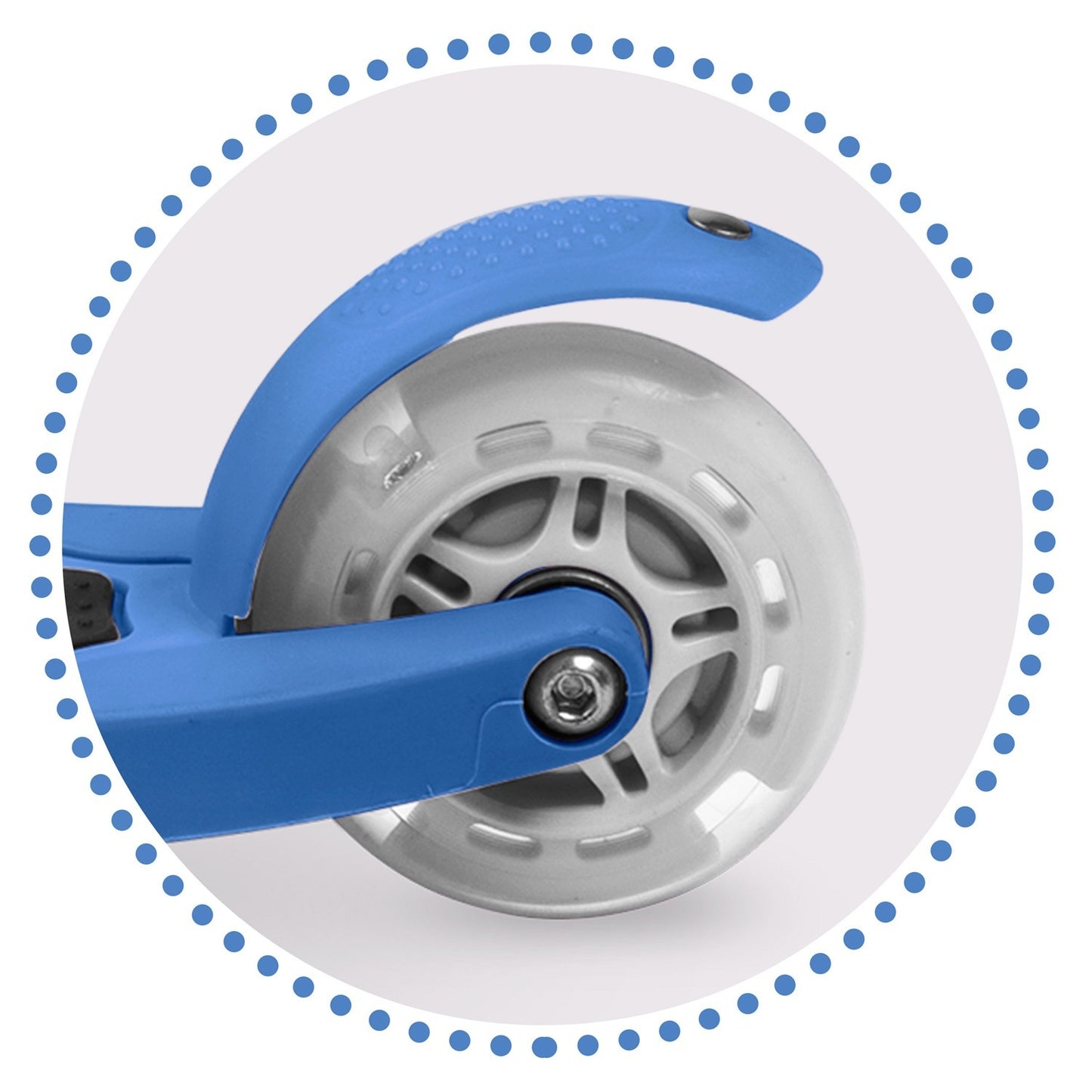 Three-wheel scooter Ricokids Loco - Blue
