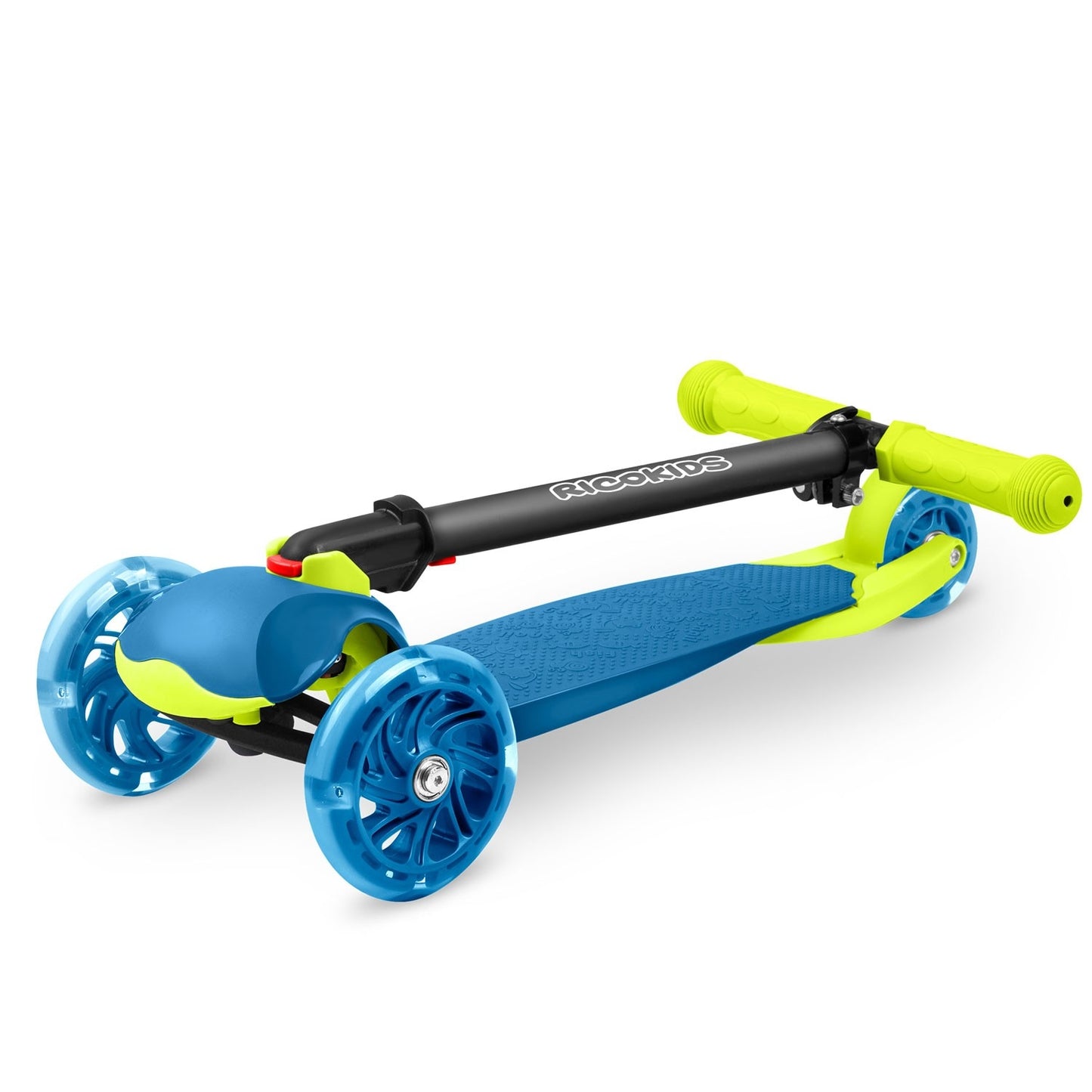 Three-wheel scooter Ricokids Loco - blue/green