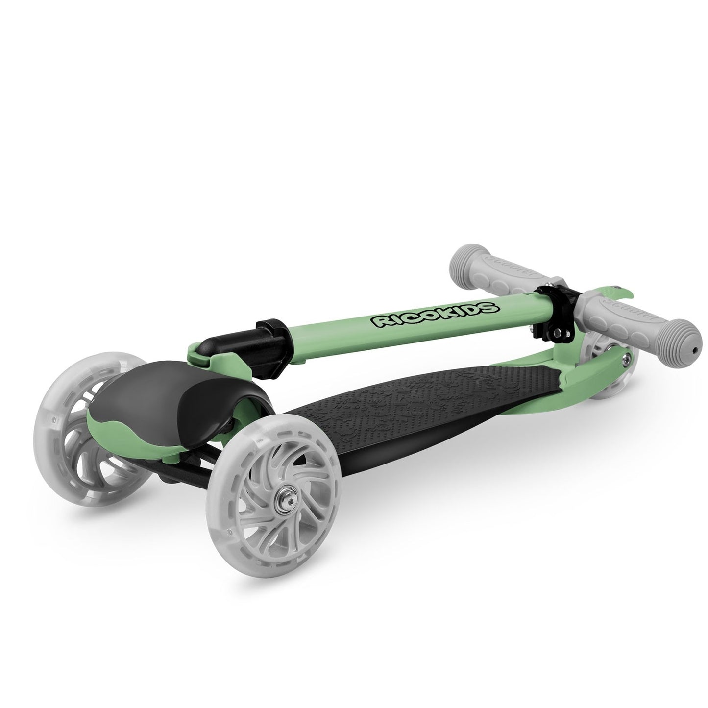 Three-wheel scooter Ricokids Loco - green