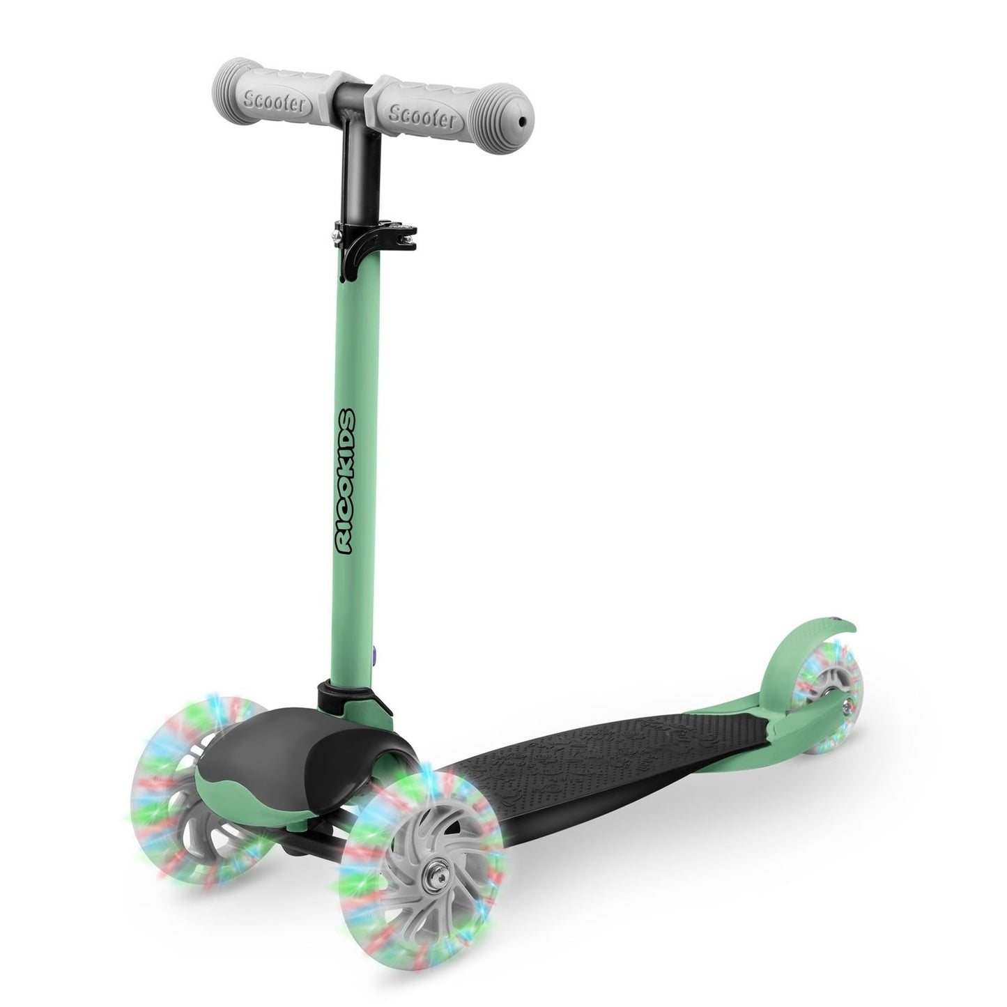 Three-wheel scooter Ricokids Loco - green