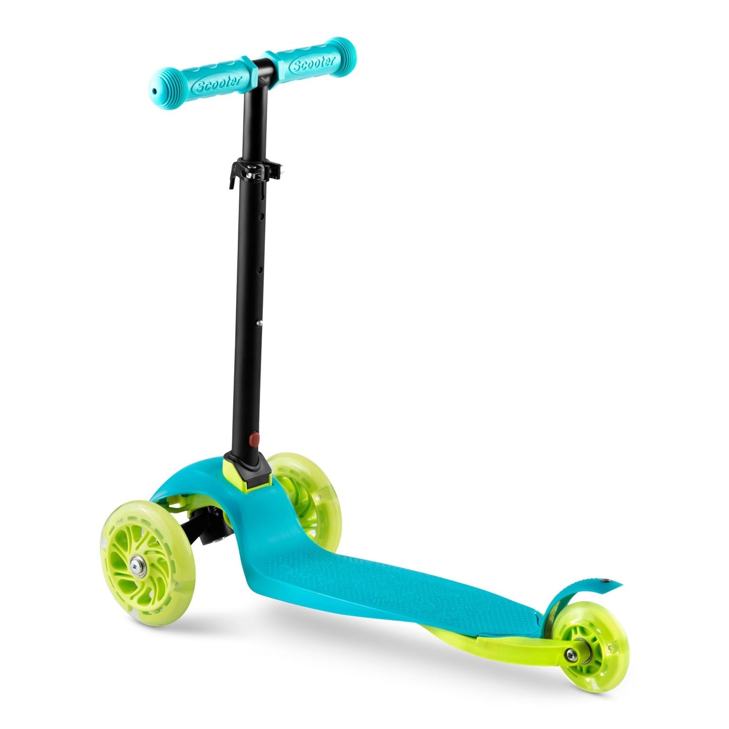 Three-wheel scooter Ricokids Loco - turquoise