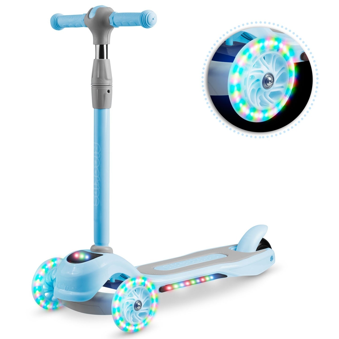 Three-wheel scooter Ricokids Piko - blue