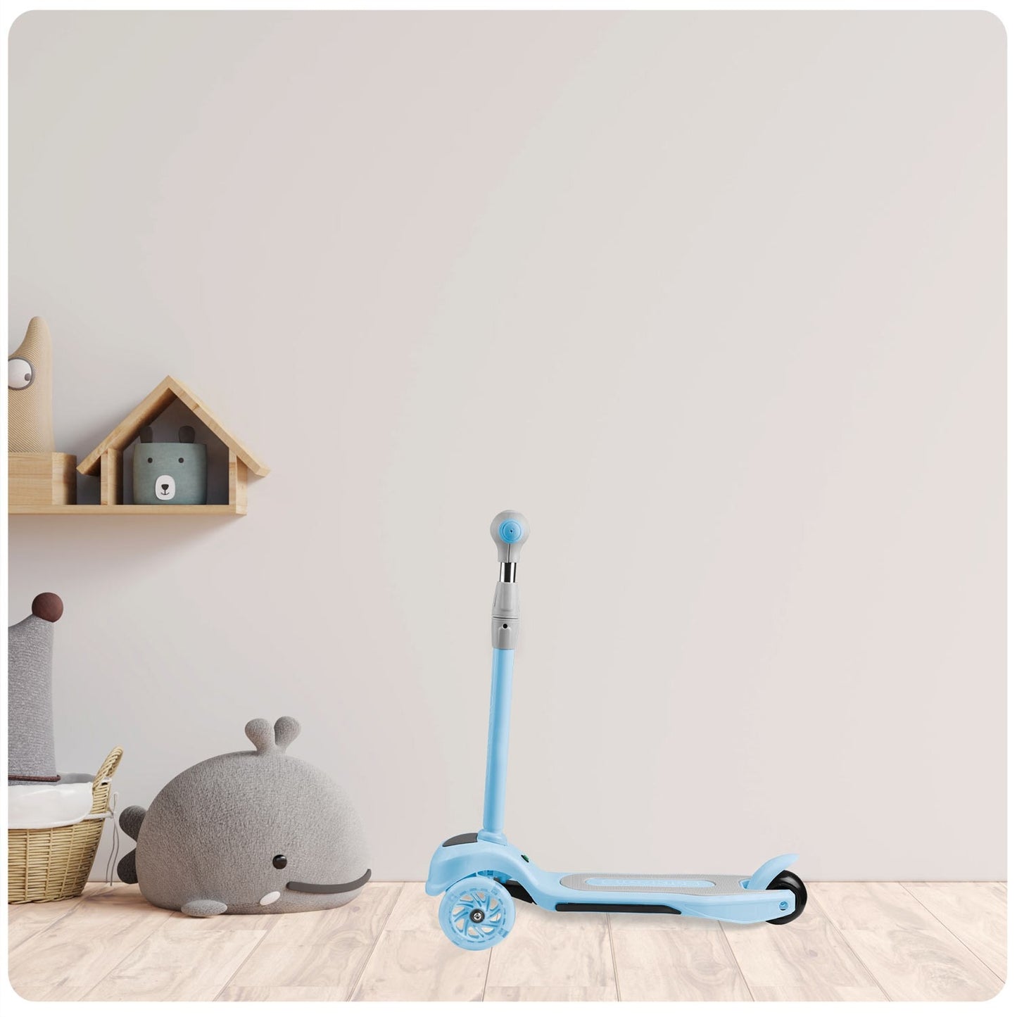 Three-wheel scooter Ricokids Piko - blue