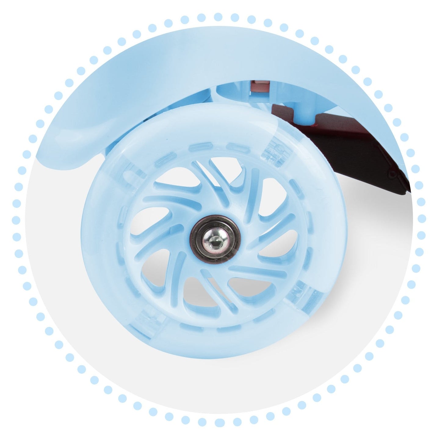 Three-wheel scooter Ricokids Piko - blue