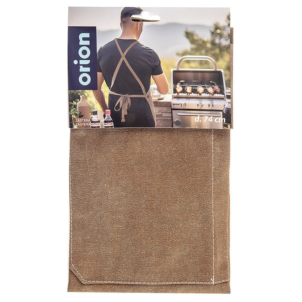 Tied kitchen apron