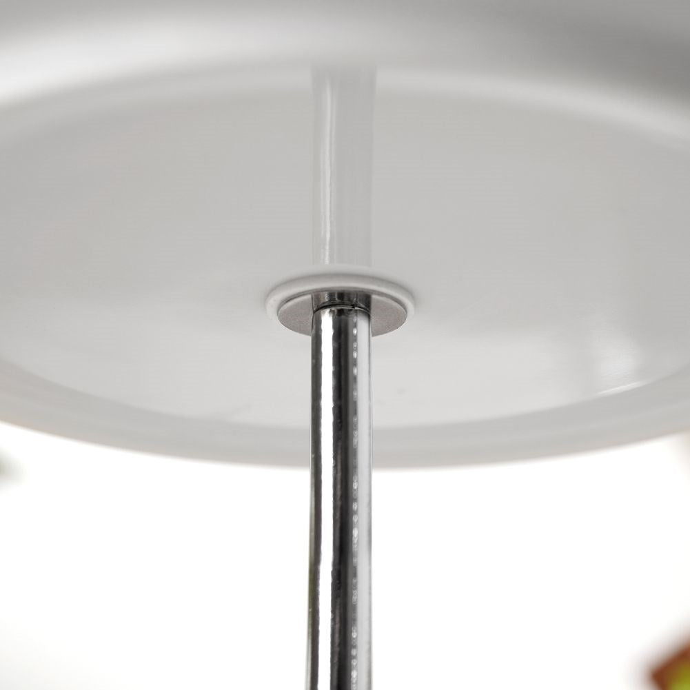 Tiered dishes for cakes, tarts, fruit and snacks in white porcelain