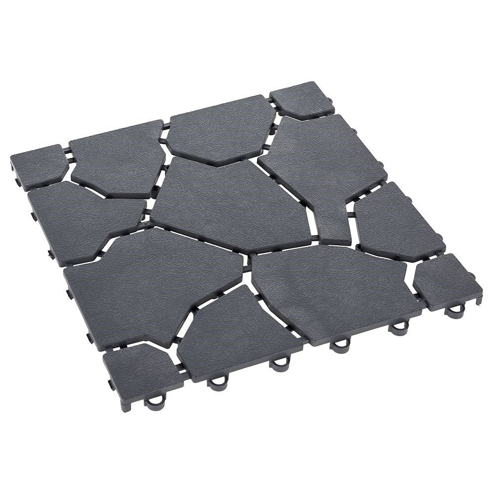 Tiles for balcony/terrace, graphite color, high quality, easy installation