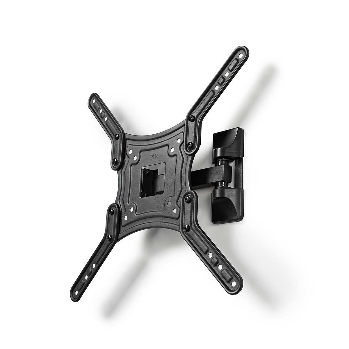 Tilt and swivel TV wall mount | 23-55 " | Maximum Screen Weight Supported: 30kg | Tiltable | Rotatable | Minimum Wall Distance: 67mm | Maximum Wall Distance: 197mm | 2 Pivot Point(s) | ABS / Steel | Black