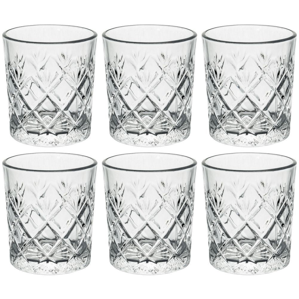 Timeless glasses, thick glass, perfect for drinks, dishwasher safe
