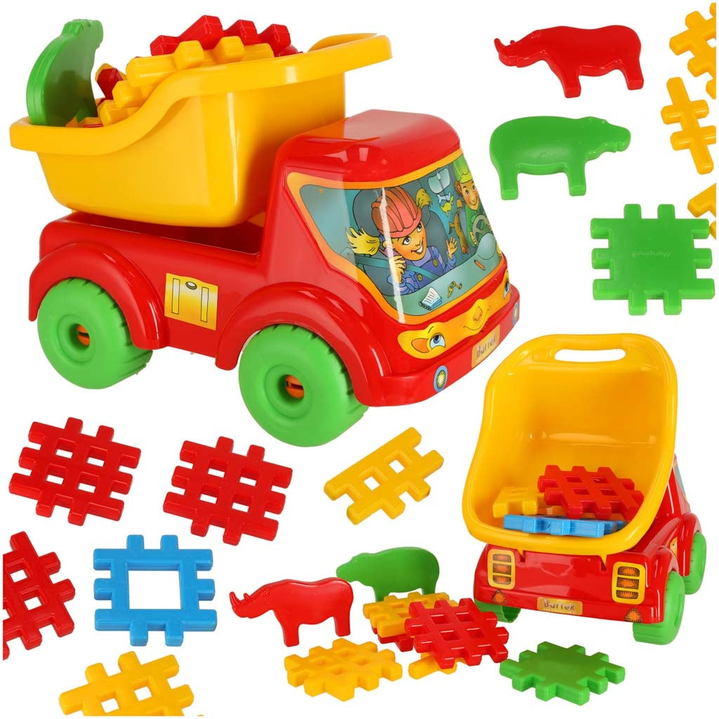 Tipper truck Bartek + sand accessories