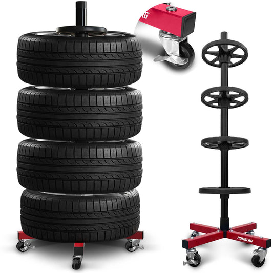 Tire rack wheel hanger for 4 tires Humberg HM-387