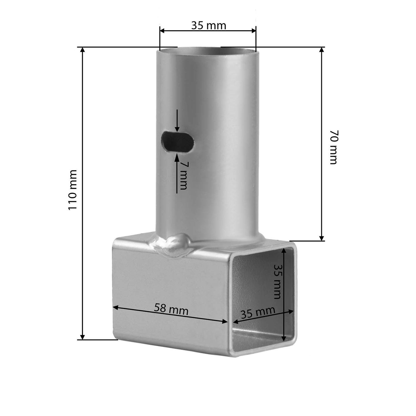 T-leg connector for Neosport trampolines 6-14 ft 1 pc