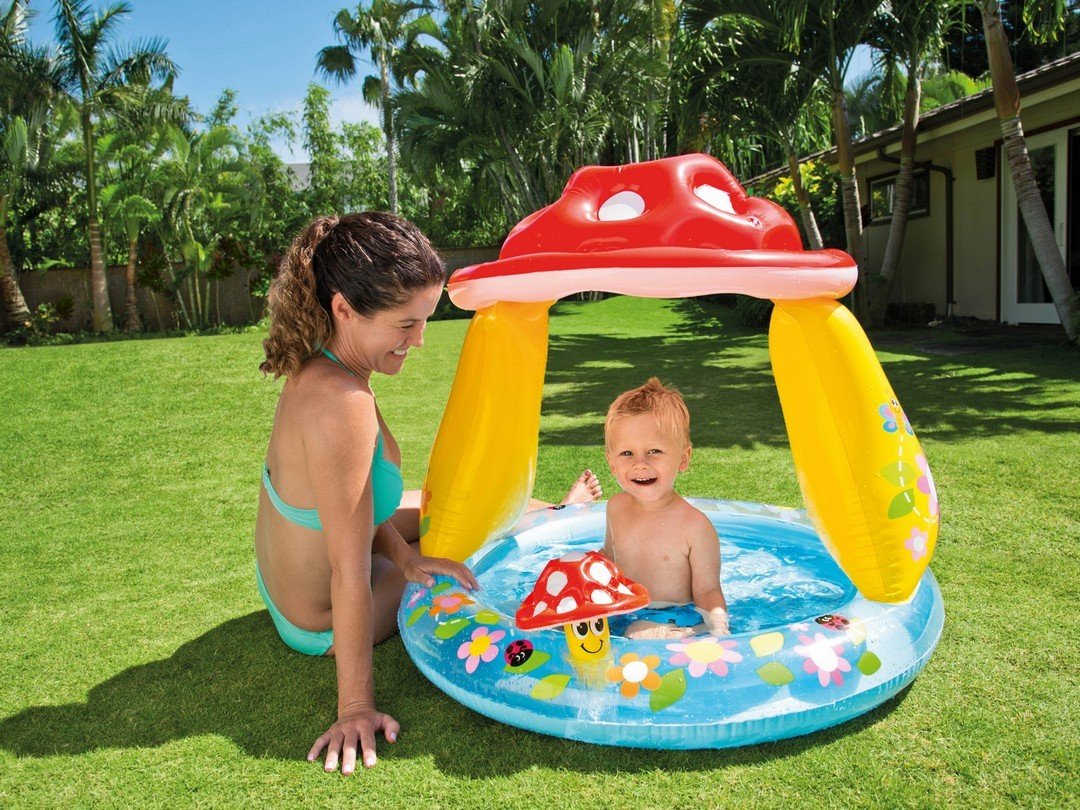 Toadstool children's pool 102 x 89 cm INTEX 57114
