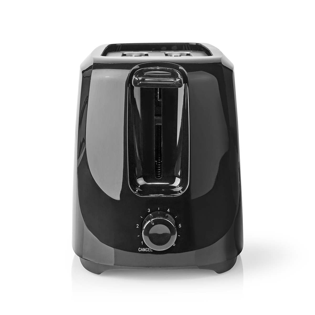 Toaster, 2-Slot, 700W, 6 Browning Levels, Black