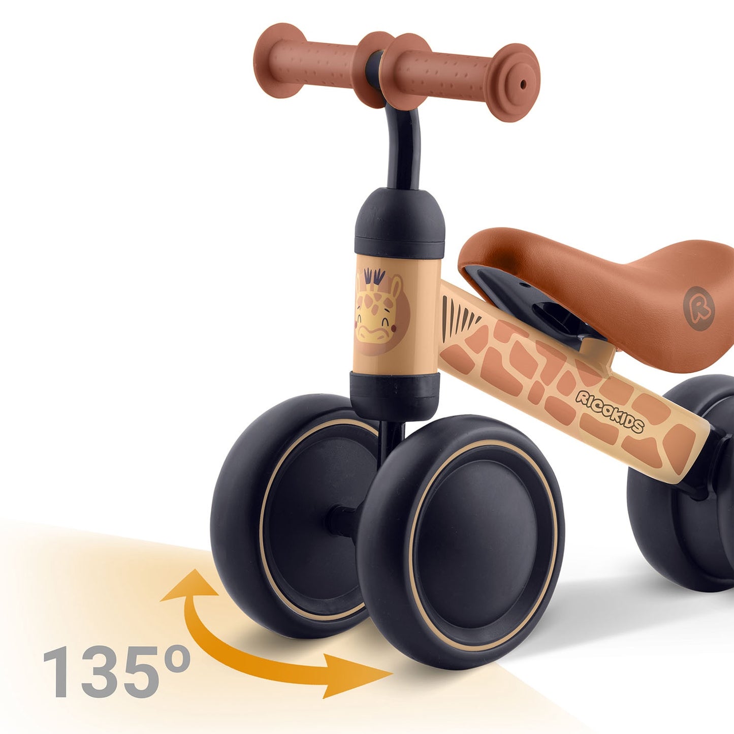 Toddler Tricycle Balance Bike, Lightweight, 3 Wheels