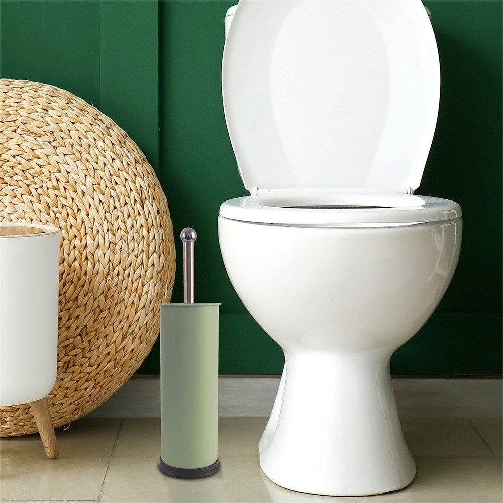 Toilet brush with stand metal green GREENISH 10x38.5 cm