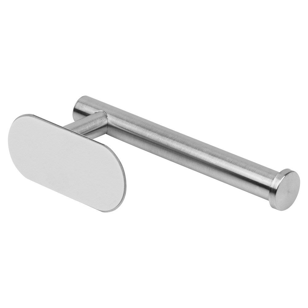Toilet paper holder steel silver