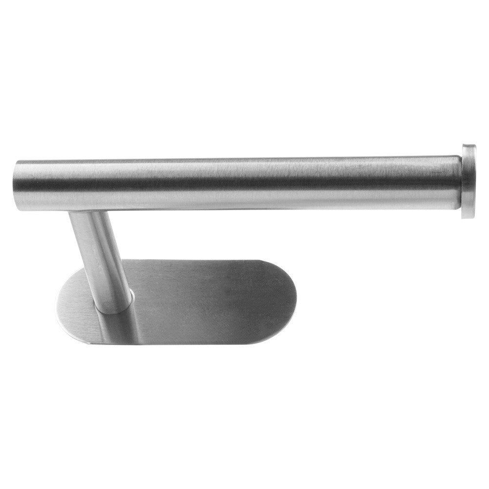 Toilet paper holder steel silver
