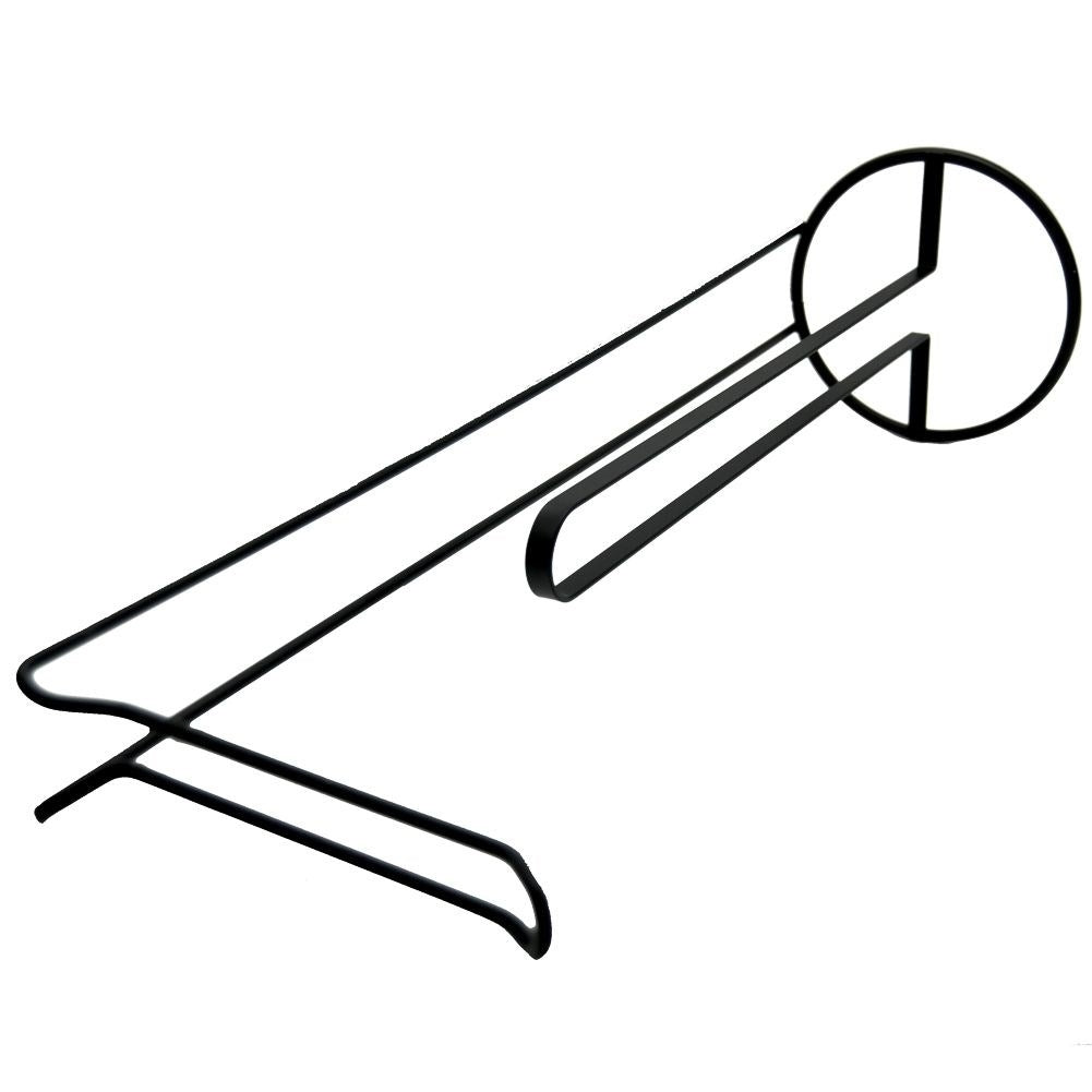 Toilet paper holder with Black, Matt Surface