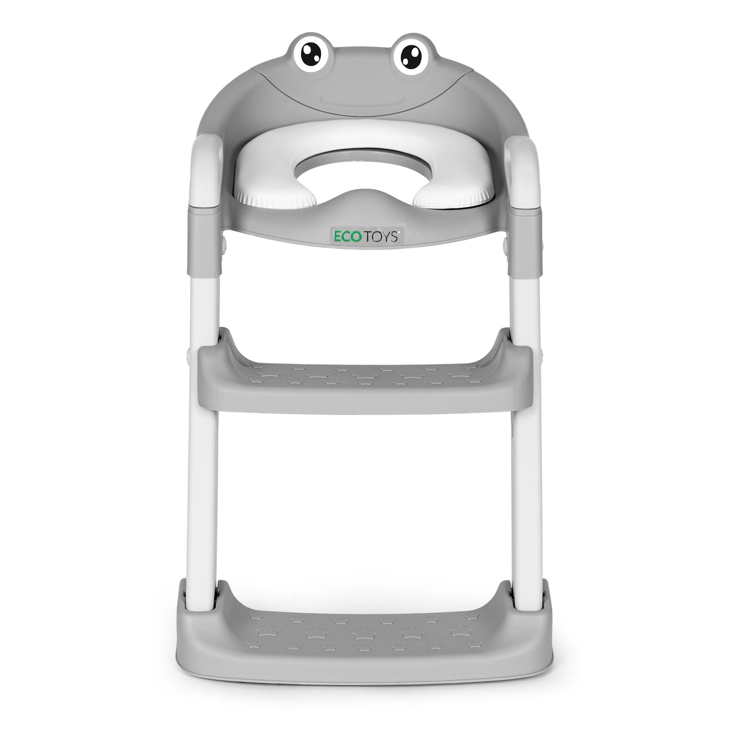 Toilet seat for children with steps and ladder, blue, ECOTOYS