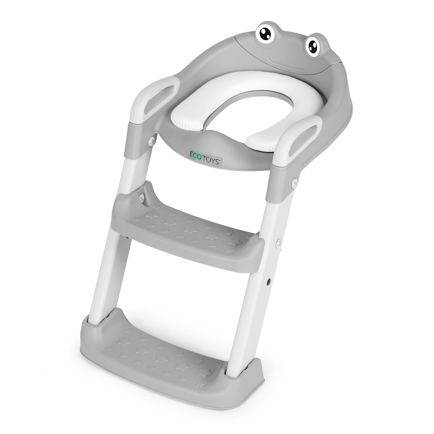 Toilet seat for children with steps and ladder, blue, ECOTOYS