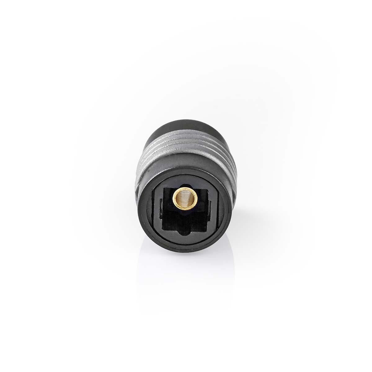 TosLink Adapter | TosLink Female | TosLink Female | Straight | ABS | Black | 10 pieces. | Envelope