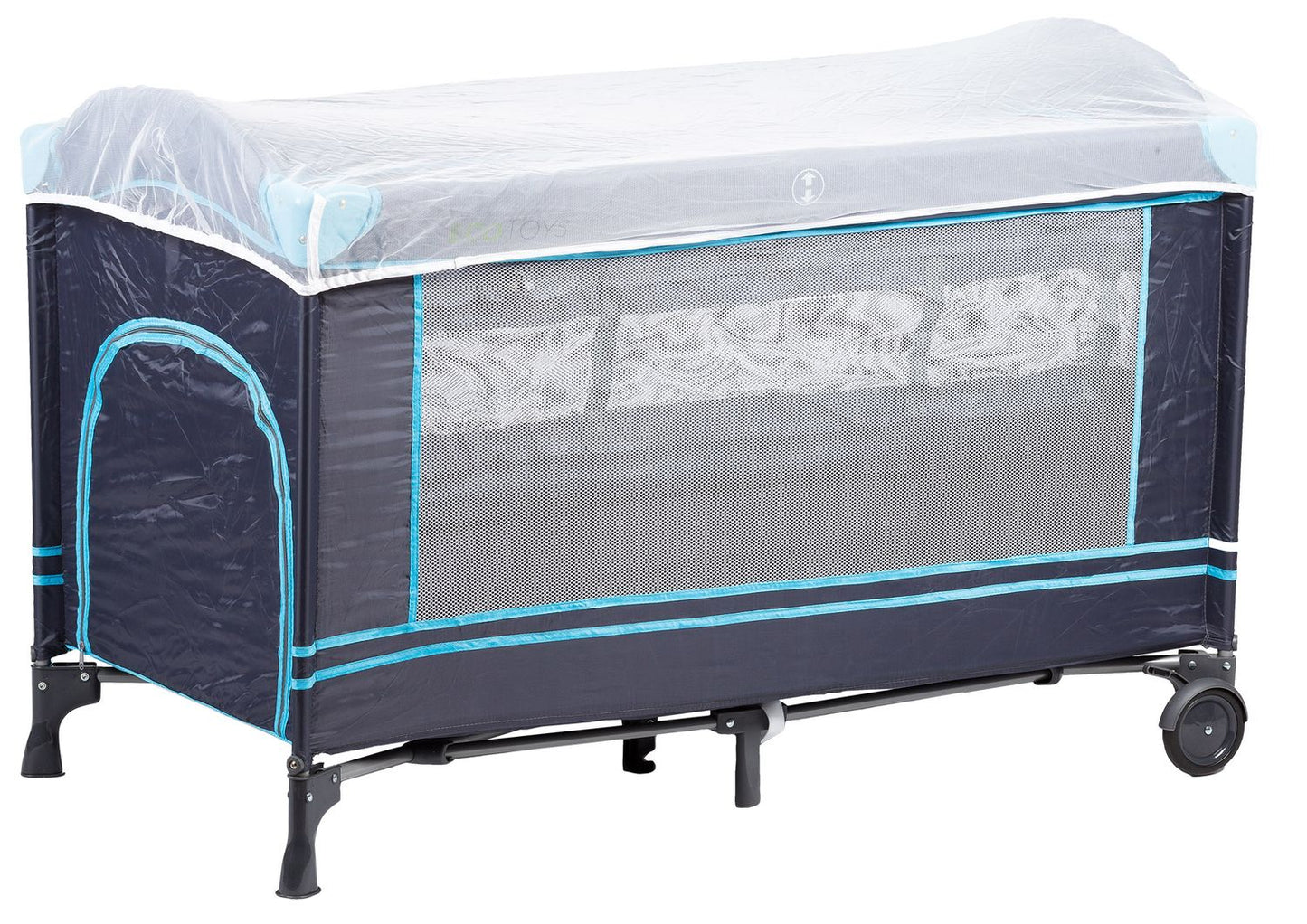 Tourist bed, playpen with mosquito net Ecotoys