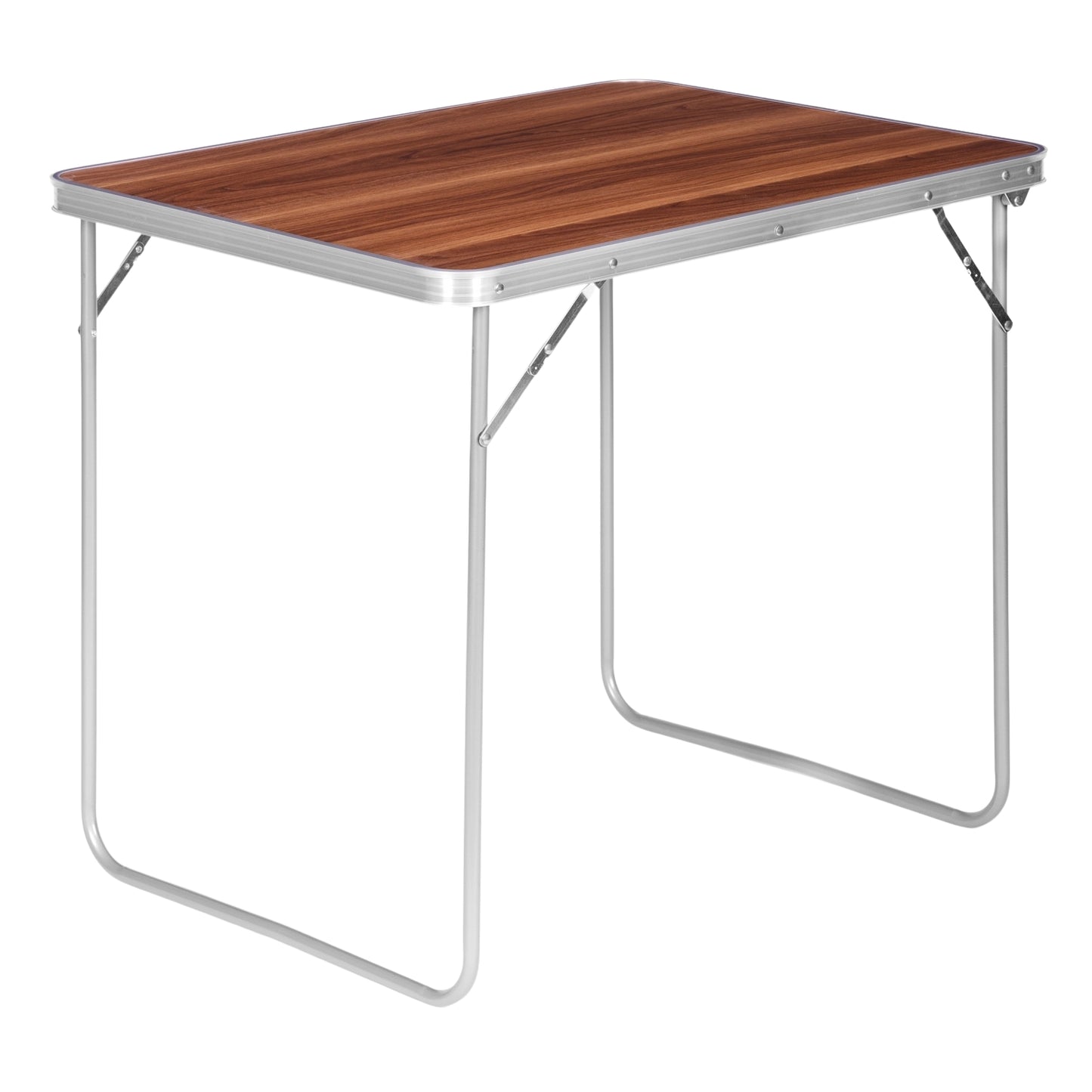 Tourist table, picnic table, foldable top, 80x60 cm, wooden