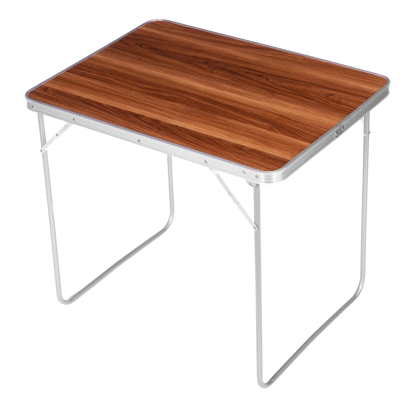 Tourist table, picnic table, foldable top, 80x60 cm, wooden