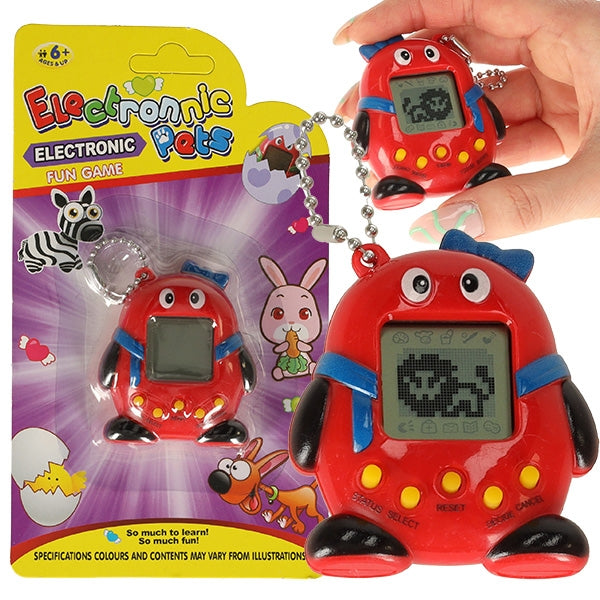 Toy Tamagotchi electronic game animal red