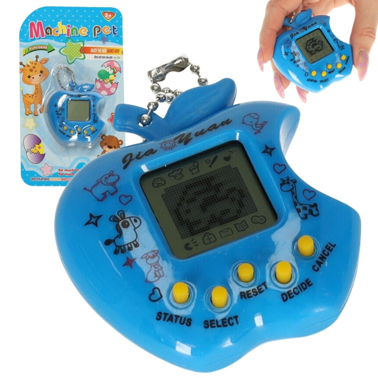 Toy Tamagotchi electronic game apple sky