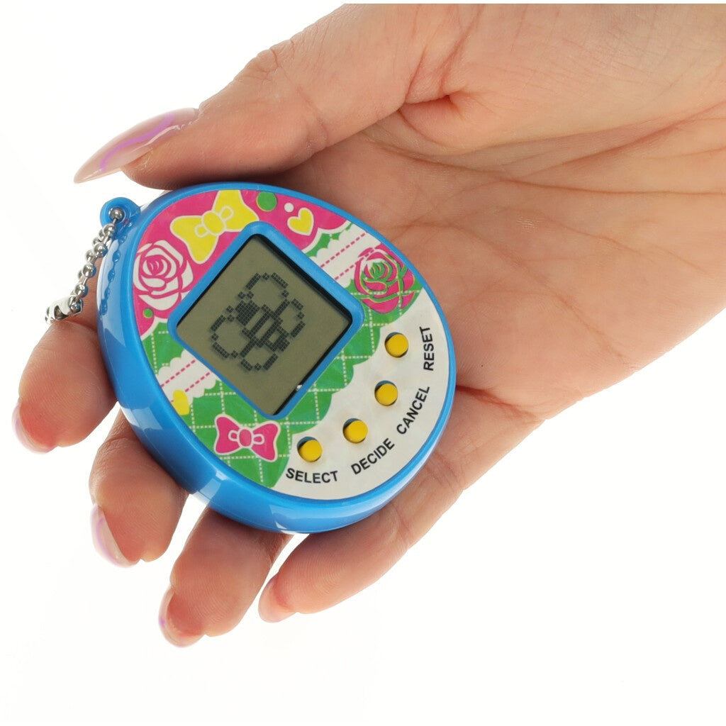 Toy Tamagotchi electronic game egg blue