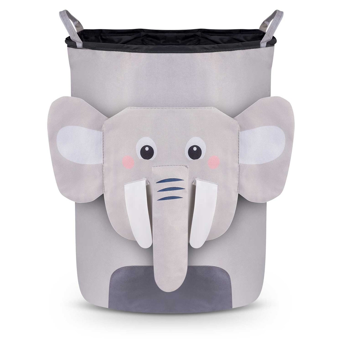 Toy basket Nukido - Gray Elephant